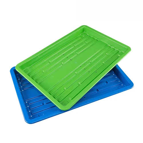 Rectangular Hydroponic Plastic Trays - Virgin Polypropylene, Rectangle Shape for Agricultural Use | Easy to Use, Durable and Versatile Solution