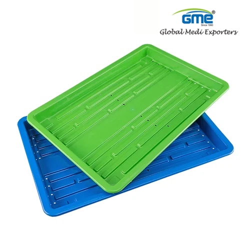 Rectangular Hydroponic Plastic Trays - Virgin Polypropylene, Rectangle Shape for Agricultural Use | Easy to Use, Durable and Versatile Solution