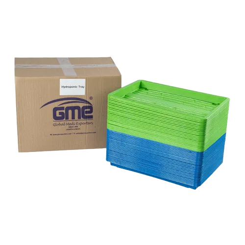 Hydroponic Gardening Trays - 24 Inch Rectangular, Virgin Plastic Material | Easy to Use for Indoor/Outdoor Agriculture, Versatile Plant Growing