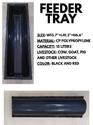 Feeder Tray For Goat Farming
