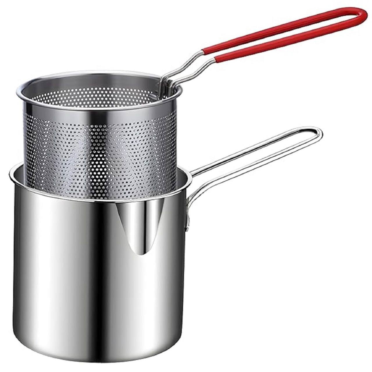 Stainless Steel Deep Fryer Pot