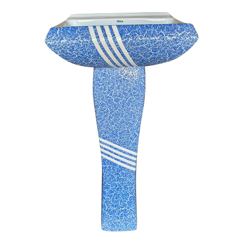 18x18 चौकोर वाश बेसिन सेट