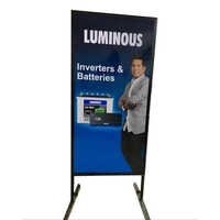 Iron Banner Standee - Application: Outdoor