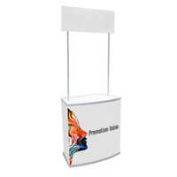 Pvc Promotional Table - 6 Feet Long X 2.5 Feet Wide , Durable & Lightweight Design Ideal For Outdoor Events