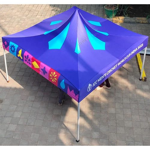 Printed Gazebo Tent - Color: Blue