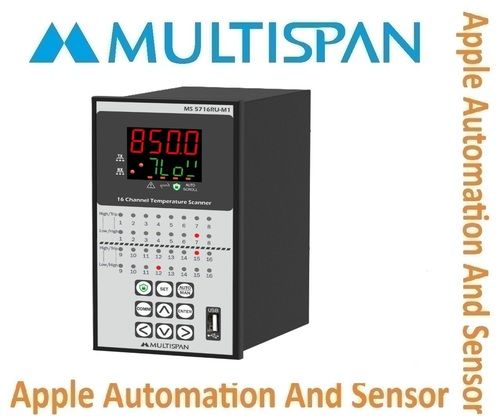 MS-5716RU Multispan Process Scanner & Data Logger - 16 Channel