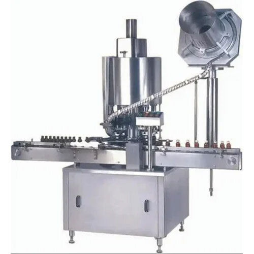 Automatic Crown Capping Machine - Color: Silver