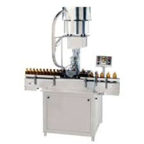 Cap Sealing Machine - Silver Electric Design | Semi-Automatic, Durable Material, Versatile Applications