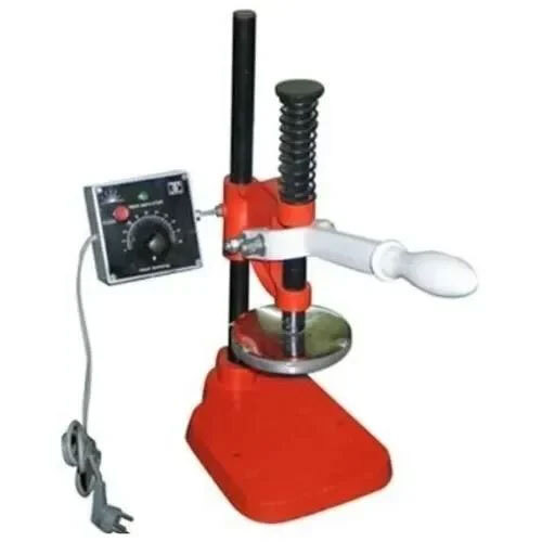 Foil Sealing Machine - Electric Driven, Semi-Automatic Function | Vibrant Red Design, High-Quality Materials, New Condition