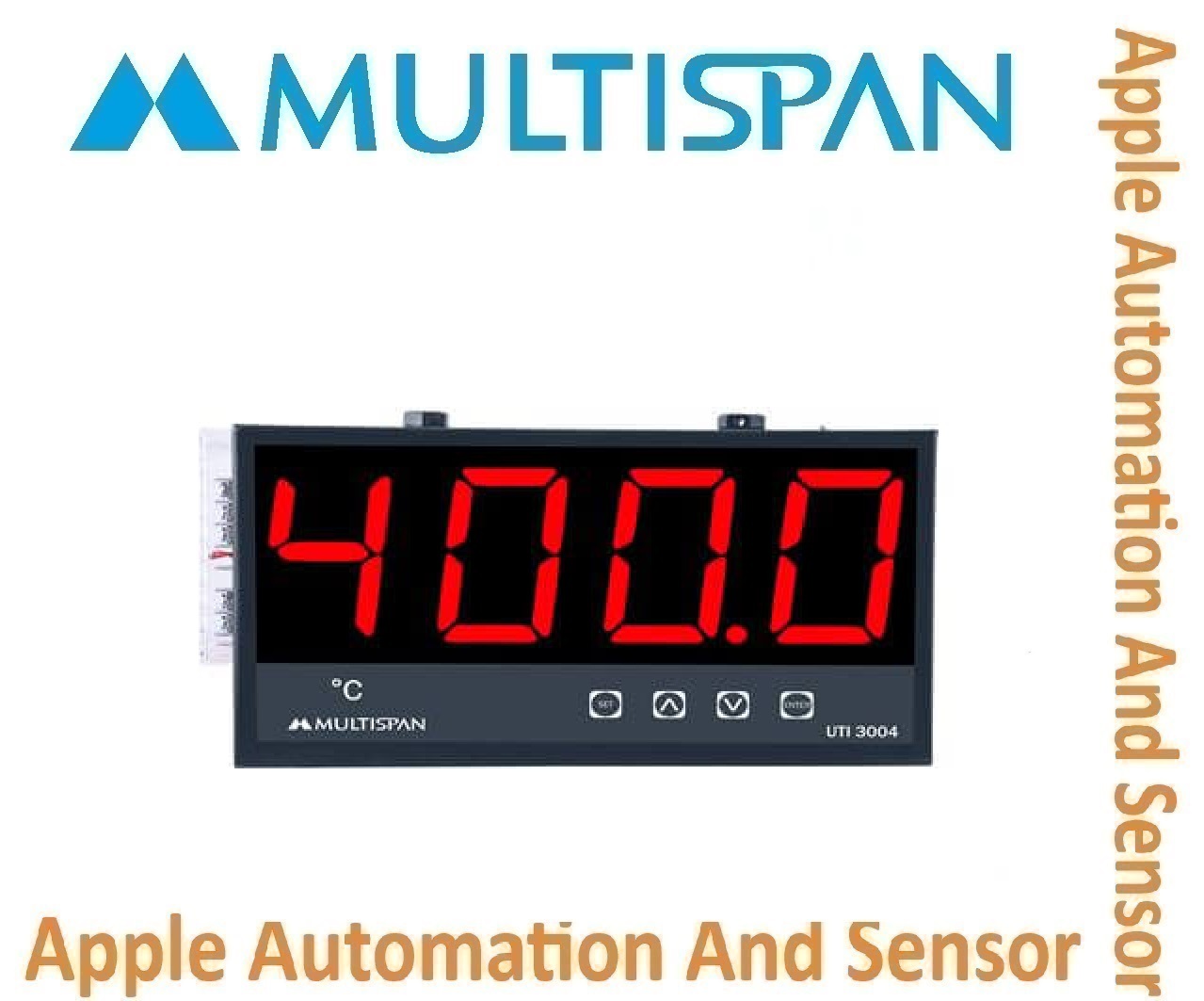 Uti-3004 Single Side Multispan Jumbo Display Temperature Indicator