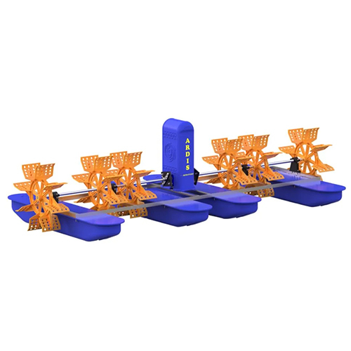 3 Hp 6 Paddle Wheel Aerator - Material: Hdpe