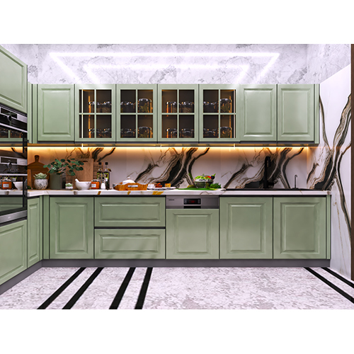 U Shape Modular Kitchen - Brand Name: Action Tesa