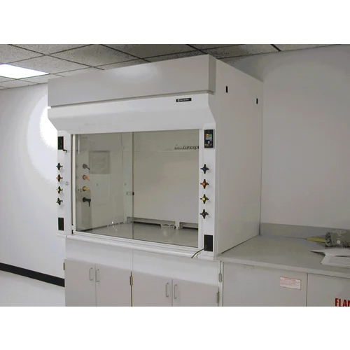 Chemical Fume Hood - Stainless Steel, 220-240 Volt | Durable Design, LED Lighting, Ideal for Laboratories and Hospitals