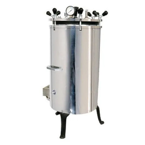 Double Walled Vertical Autoclave