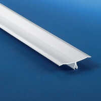 Pvc Light Weight Coving - Pvc Material, 65 X 10 Mm Size, Powder Coated White Finish | Durable, Sleek Design For Versatile Applications
