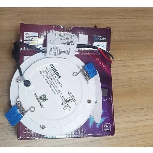 7 Watt Duraslim Round Led Panel Light - Application: Indoor