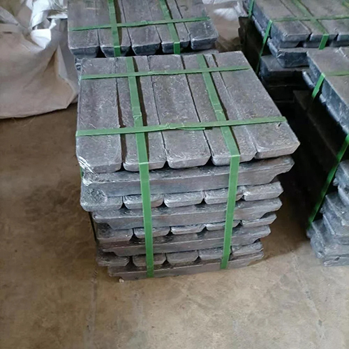 Lead Ingot - 10 Kilograms, Silver Square | Industrial Grade For Steel Industry Applications, Malleable And Ductile Properties