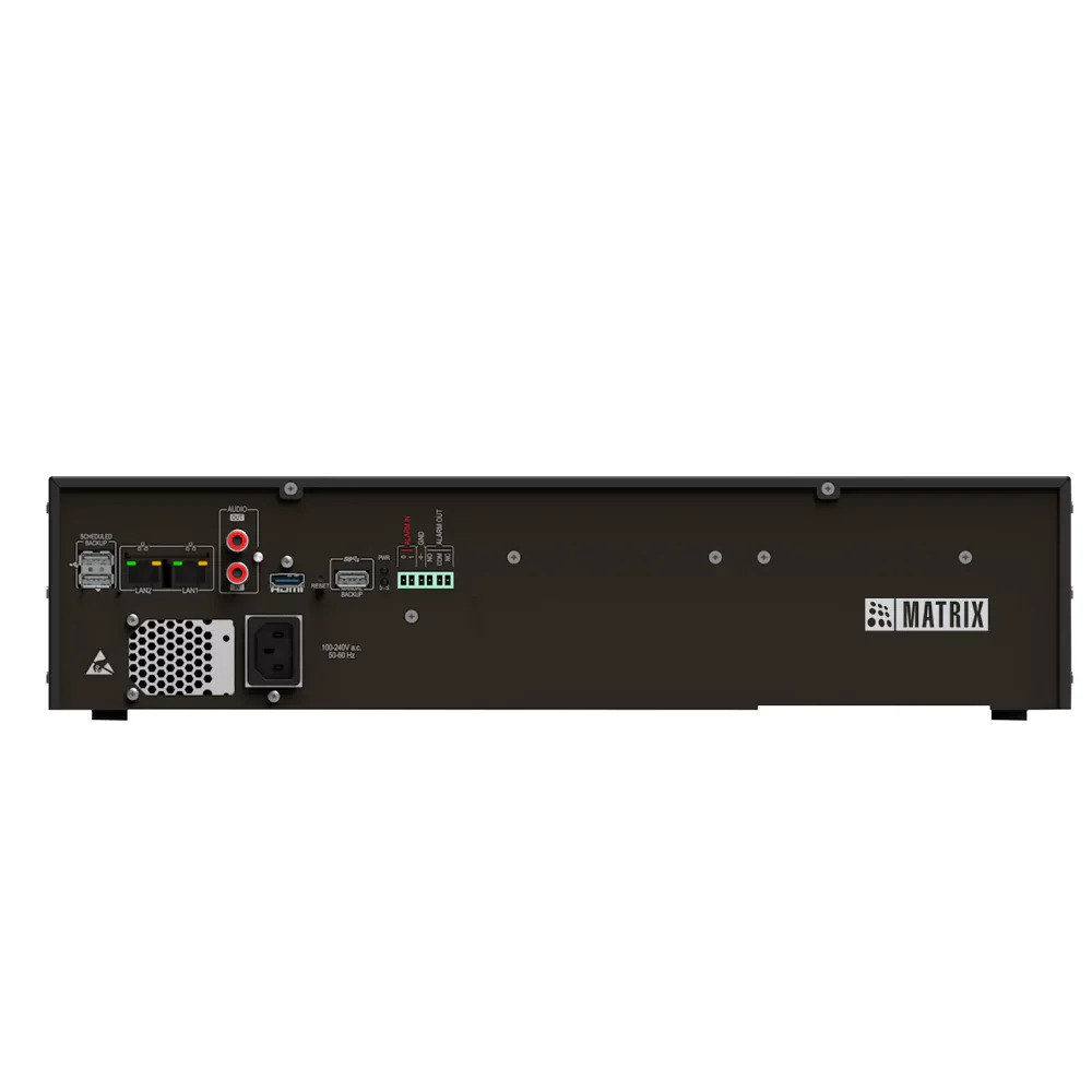 Matrix Satatya Nvr6404x 64 Channel Network Video Recorder - Application: Industrial