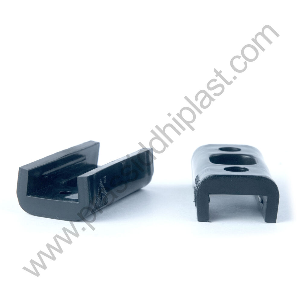 Buffer U Shape| Plastic End Buffer | Modular Buffer Fitting | Furniture Panel Stoppe - Installation Type: Screw-Fixed