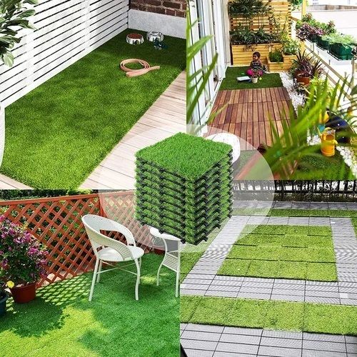 Artificial Grass Flooring - Color: Green