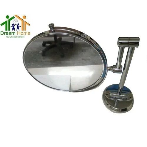 Round Bathroom Mirror - Color: Silver