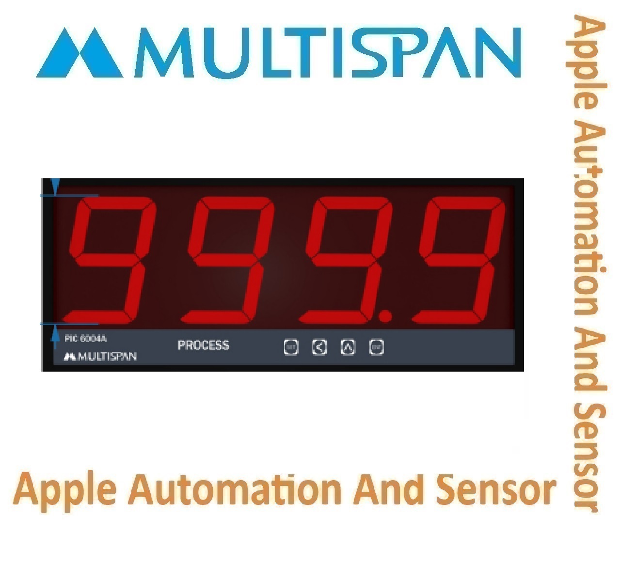 Ptc-8004a Single Side Multispan Jumbo Display Process Indicator