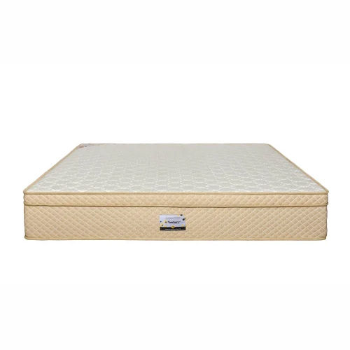 Helex Pro Plus Euro Style Pocket Spring Mattress - Color: Light Brown