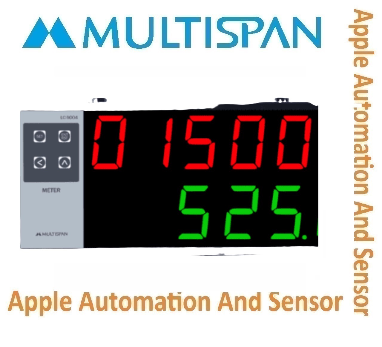 Lc-9004 Single Side Multispan Jumbo Display Programmable Length Counter - Universal Input Pid Controller, Double Relay (4+4 Digit) Output Functionality