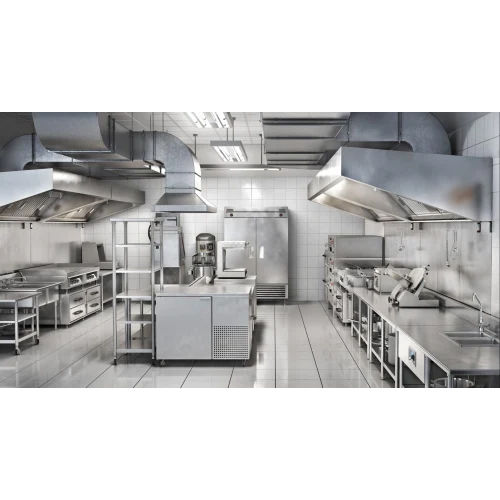 Restaurant Commercial Kitchen Equipment - Material: Stainless Steel