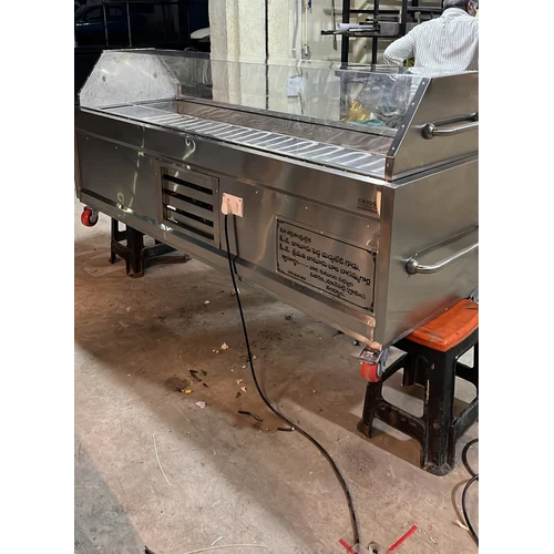 Stainless Steel Dead Body Mortuary Freezer Box