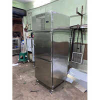 Vertical Two Door Freezer - Color: Silver