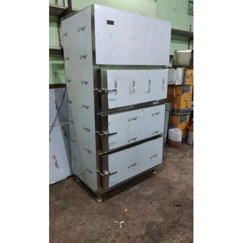 3 Door Vertical Deep Freezer - Color: Silver