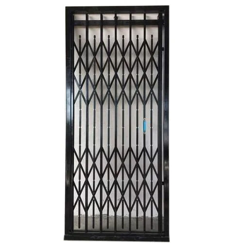 Elevator Collapsible Door - Color: Black