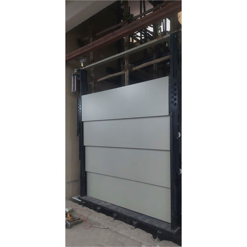 Goods Lift Door - Color: Silver