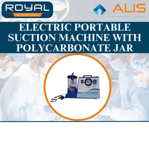 Electric Portable Suction Machine with Polycarbonate Jar