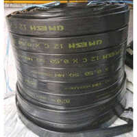 Elevator Flat Traveling Cable - Bare Copper Conductors, 50mm Length, Black Color | Highly Flexible For Industrial Applications