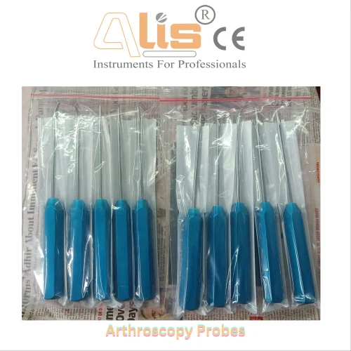 Stainless Steel Arthroscopy Probe - Attributes: Strong & Durable