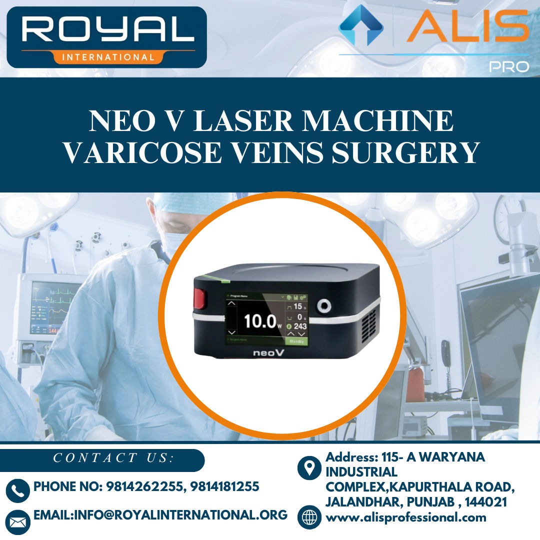 Neo V Laser Machine Varicose Veins Surgery - Application: Hospital