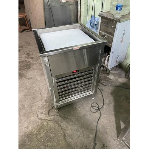 Pan Ice Cream Machine - Color: Silver