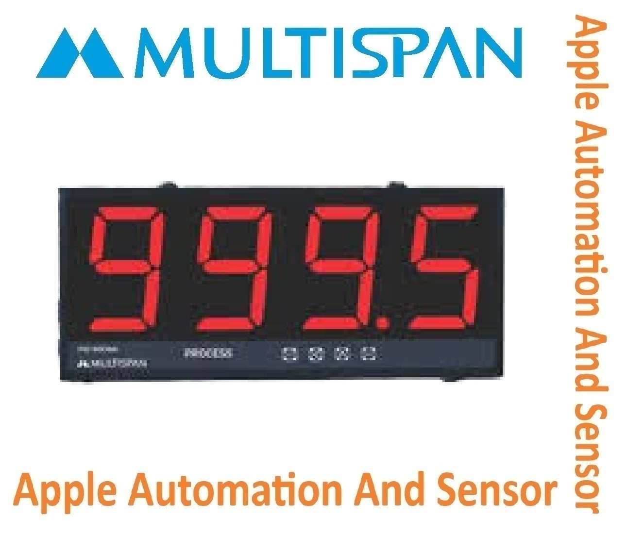 Pc-3004 Dual Side Multispan Jumbo Display Programmable Counter - System With Universal Input, Double Relay (4+4 Digit) | 1-year Warranty, Multi-function Control