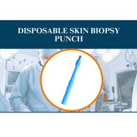Disposable Skin Biopsy Punch - Application: Hospital