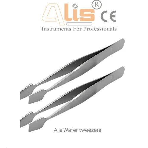 Wafer Handling Tweezers - Color: Silver