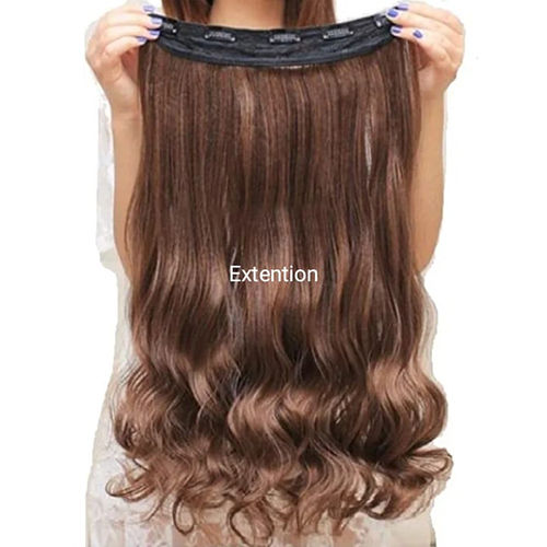 Human Hair Extention - Color: As Per Requirement