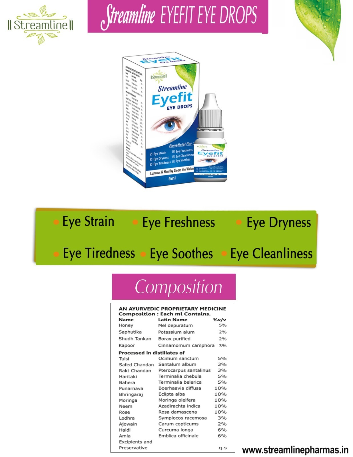 EYEFIT EYE DROPS