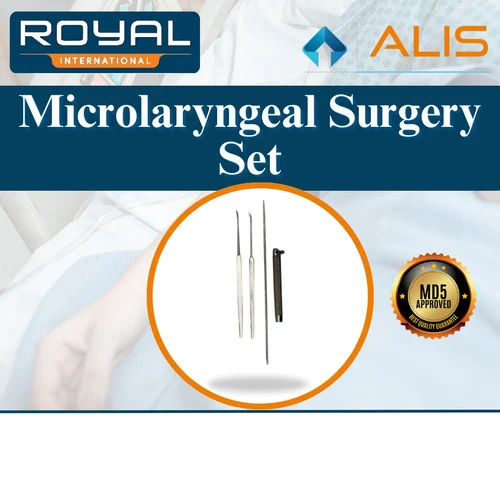 Microlaryngeal Surgery Set - Material: Steel