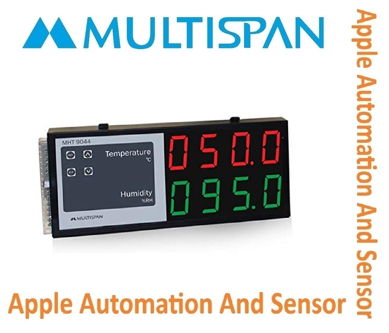 Mht-9044 Multispan Jumbo Display Humidity + Temperature Controller