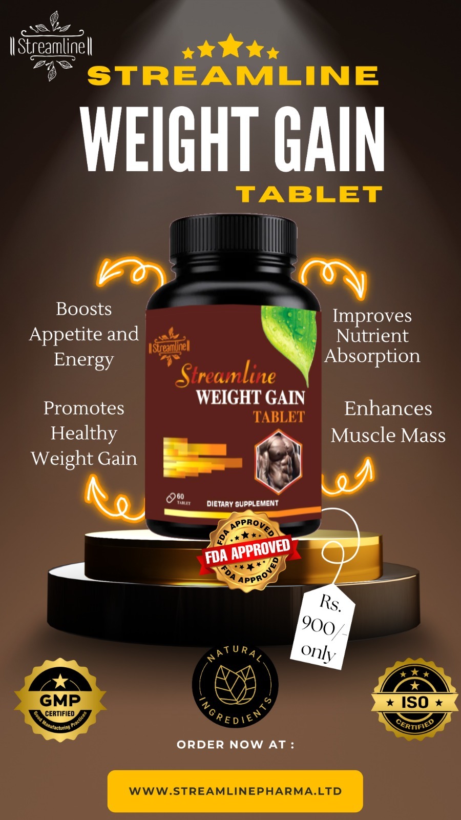 Weight Gain Tab - Age Group: For Adults