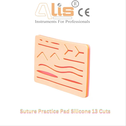 13 Cuts Silicone Suture Practice Pad