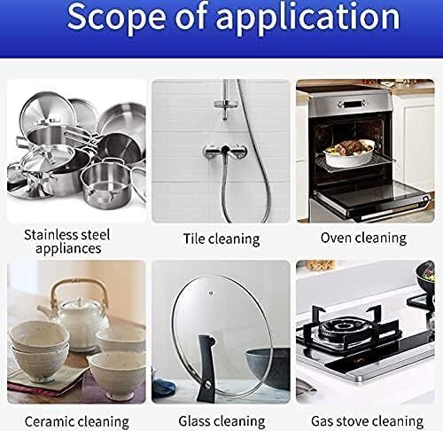Stainless Steel Cleaning Paste - 400 Gm | Waterless Eco-friendly Strong Decontamination For Kitchen Utensils & Cookware