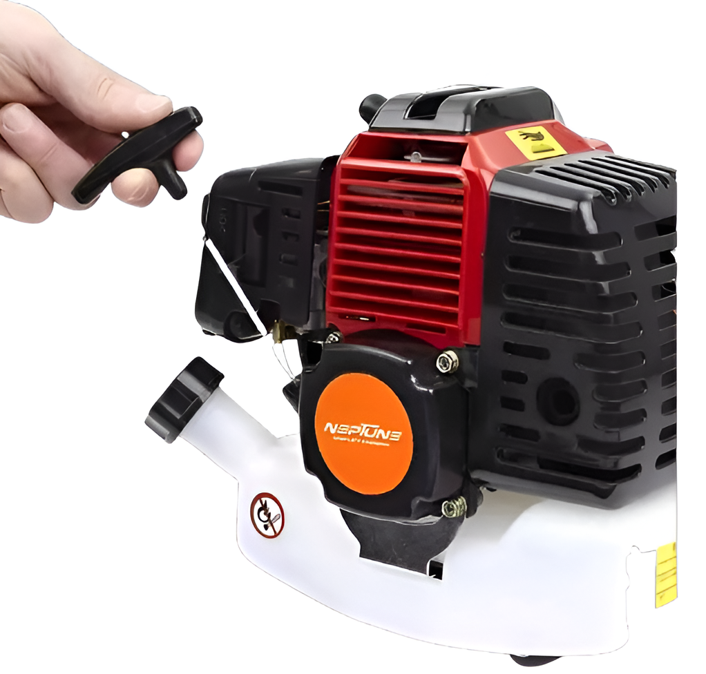 Neptune Bc-360, 35.8cc 4 Stroke 3-in-1 Side Pack Brush Cutter - Color: Red